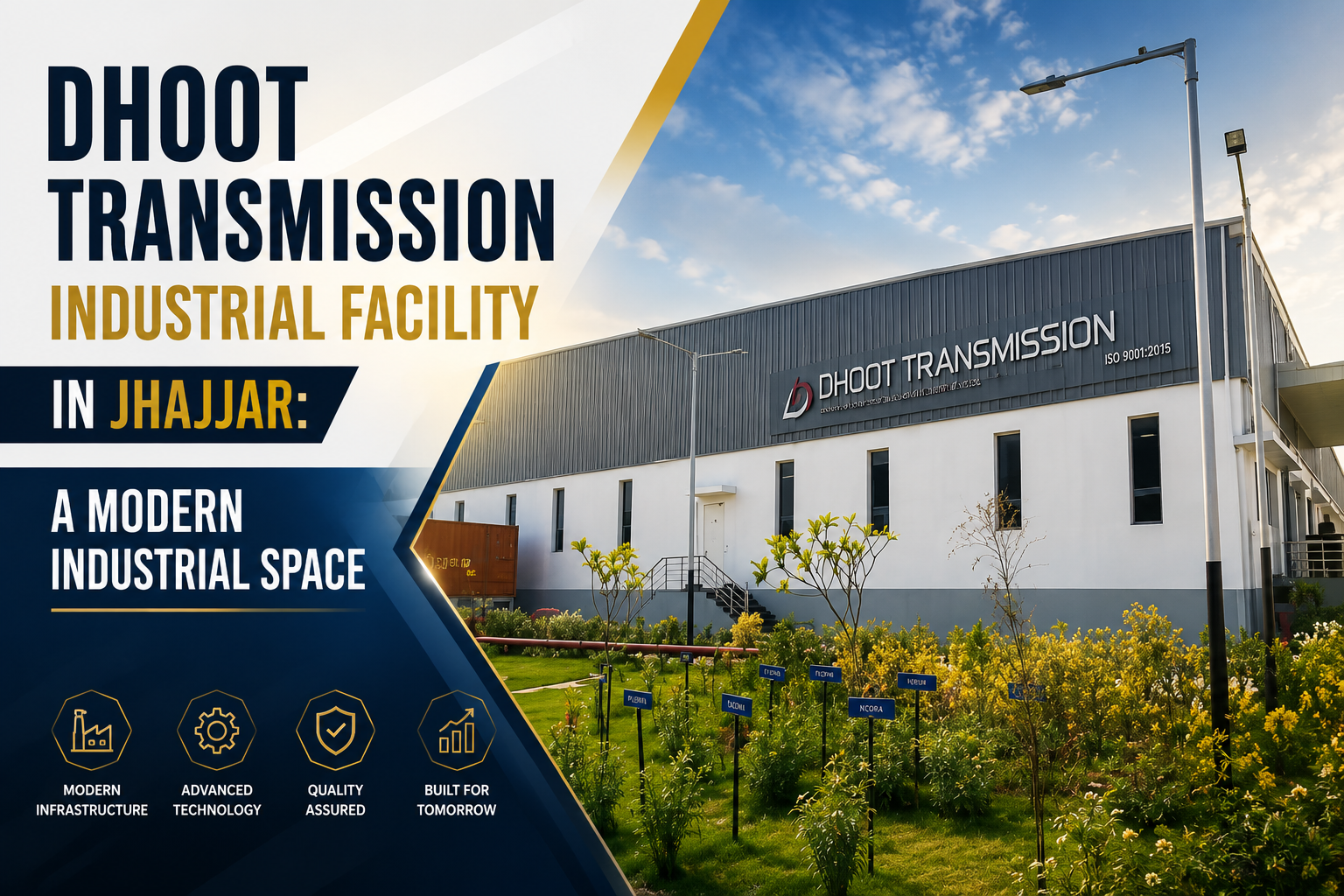Dhoot Transmission Industrial Facility in Jhajjar: A Modern Industrial Space